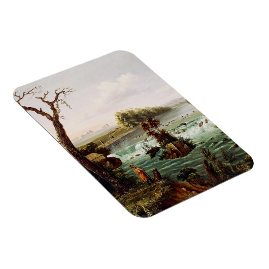 Falls of Saint Anthony by Henry Lewis Magneet (Rechterzijde)