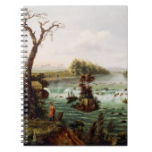 Falls of Saint Anthony by Henry Lewis Notitieboek (Voorkant)