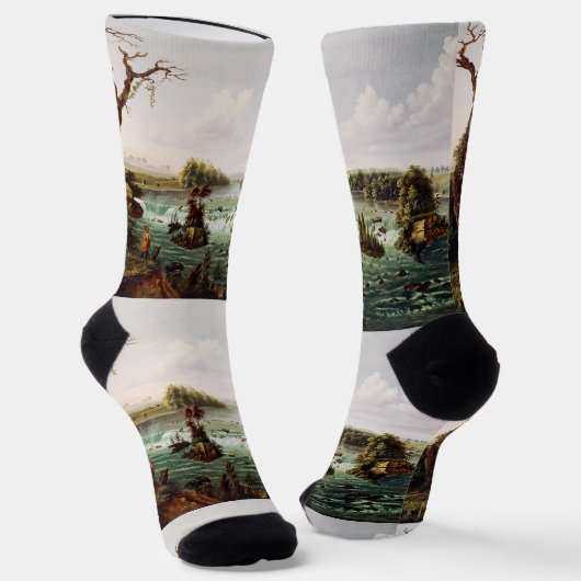 Falls of Saint Anthony by Henry Lewis Sokken (Gebogen)