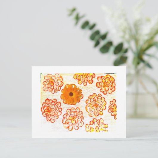 Falls The Sun Briefkaart (Staand voorkant)