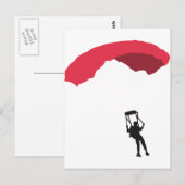 fallschirm 3c briefkaart (Voorkant / Achterkant)