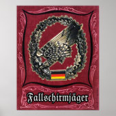 Fallschirmjaeger Poster (Voorkant)