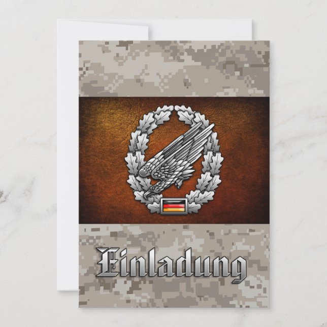 Fallschirmjägertruppe Barettabzeichen (Voorkant)