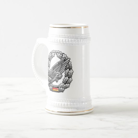 Fallschirmjägertruppe Barettabzeichen Bierpul (Voorkant links)