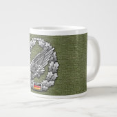 Fallschirmjägertruppe Barettabzeichen Grote Koffiekop (Voorkant rechts)