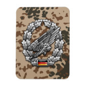 Fallschirmjägertruppe Barettabzeichen Magneet (Verticaal)
