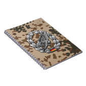 Fallschirmjägertruppe Barettabzeichen Notitieboek (Rechterzijde)