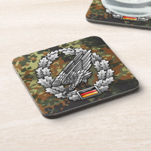 Fallschirmjägertruppe Barettabzeichen Onderzetter