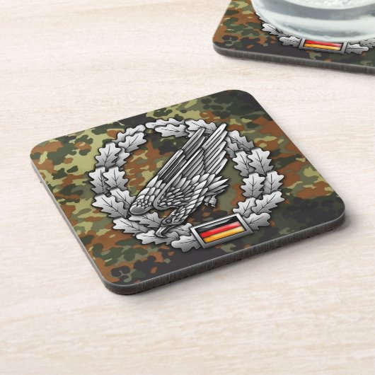Fallschirmjägertruppe Barettabzeichen Onderzetter (Linkerzijde)