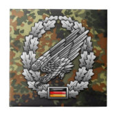 Fallschirmjägertruppe Barettabzeichen Tegeltje (Voorkant)