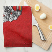 Fallschirmjägertruppe Barettabzeichen Theedoek (Quarter Fold)