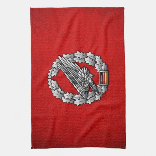 Fallschirmjägertruppe Barettabzeichen Theedoek (Verticaal)