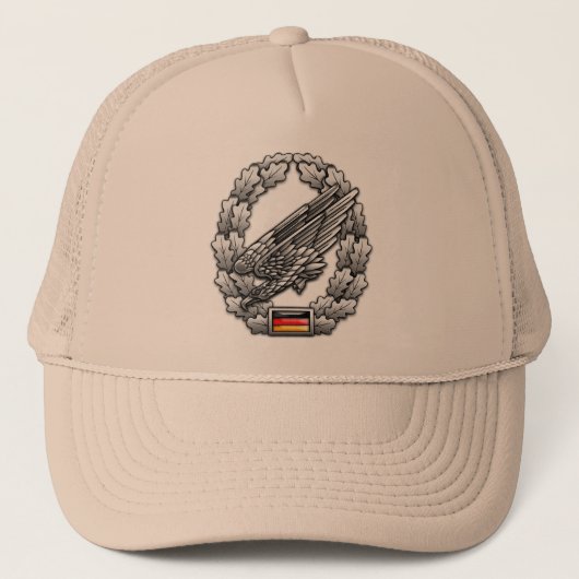 Fallschirmjägertruppe Barettabzeichen Trucker Pet (Voorkant)
