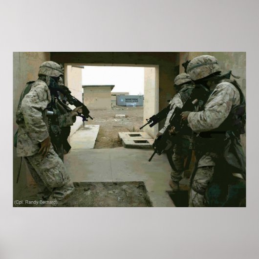 FALLUJAH SHUFFLE POSTER (Voorkant)