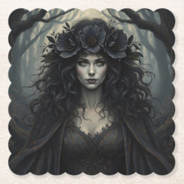 FallWitch Kartonnen Onderzetters