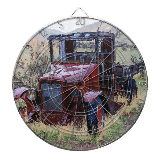 Fallydagen voorbij dartbord (Voorkant)