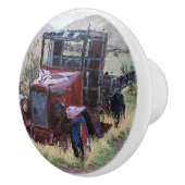 Fallydagen voorbij keramische knop (Rechts)