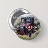 Fallydagen voorbij ronde button 5,7 cm (Voorkant /achterkant)