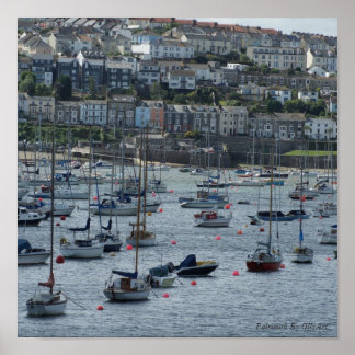 Falmouth by OllyArt-fotografie Poster