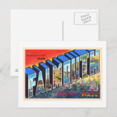 Falmouth Cape Cod Massachusetts  Briefkaart (Voorkant / Achterkant)