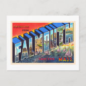 Falmouth Cape Cod Massachusetts  Briefkaart (Voorkant)