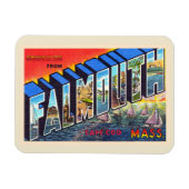 Falmouth Cape Cod Massachusetts Briefkaart Magneet (Horizontaal)