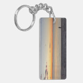 Falmouth Cape Cod Sunset Acrylic Sleutelhanger (Voorkant Links)