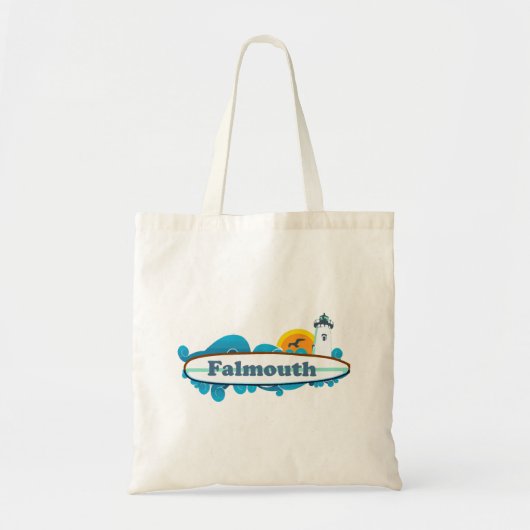 Falmouth - Cape Cod. Tote Bag (Voorkant)