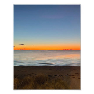 Falmouth Cape Cod Zonsondergang  Foto Afdruk