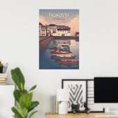 Falmouth Cornwall Reisposter Poster (Thuiskantoor)