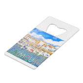 Falmouth Creditkaart Flessenopener (Achterkant Gekanteld)