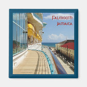 Falmouth Cruise Pier begrensd Magneet (Voorkant)