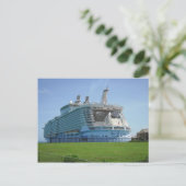 Falmouth Cruise Ship Pier Briefkaart (Staand voorkant)