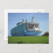 Falmouth Cruise Ship Pier Briefkaart (Voorkant / Achterkant)