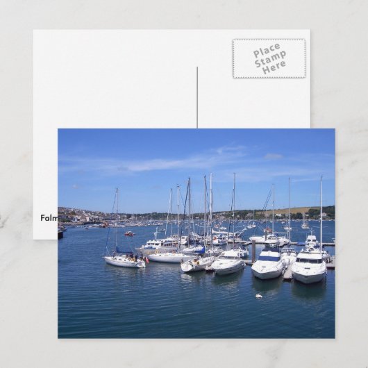 Falmouth Harbour Briefkaart (Voorkant / Achterkant)
