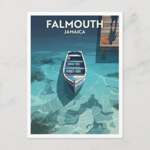 Falmouth, Jamaica Reis Briefkaart