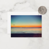 Falmouth Massachusetts Cape Cod Sunset Notitiekaartje (Voorkant / Achterkant in situ)