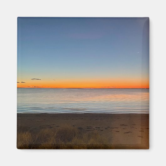 Falmouth Massachusetts Cape Cod Zonsondergang Magneet (Voorkant)