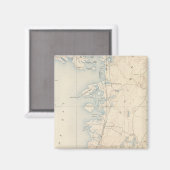 Falmouth, Massachusetts Magneet (Voorkant / Achterkant)
