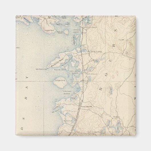 Falmouth, Massachusetts Magneet (Voorkant)
