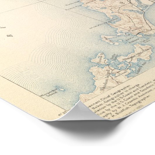 Falmouth, Massachusetts Poster (Hoek)