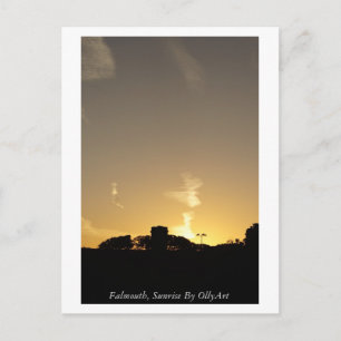 Falmouth, Sunrise door OllyArt fotografie Briefkaart