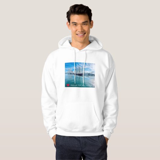FALMOUTH TALL SHIPS FESTIVAL Cornwall Foto Hoodie (Voorkant volledig)