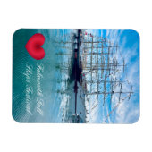 FALMOUTH TALL SHIPS FESTIVAL Cornwall Foto Magneet (Horizontaal)