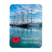FALMOUTH TALL SHIPS FESTIVAL Cornwall Foto Magneet (Verticaal)