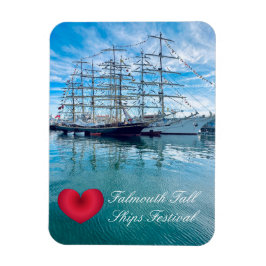 FALMOUTH TALL SHIPS FESTIVAL Cornwall Foto Magneet