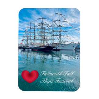 FALMOUTH TALL SHIPS FESTIVAL Cornwall Foto Magneet