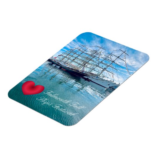 FALMOUTH TALL SHIPS FESTIVAL Cornwall Foto Magneet (Linkerzijde)