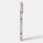 Falmouth toile moerbei zand Case-Mate iPhone case (Achterkant / Rechts)