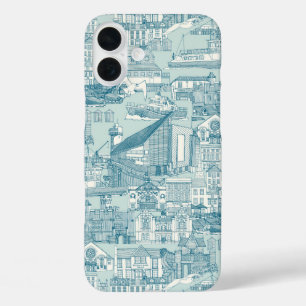 Falmouth toile pauw zee iPhone 16 plus hoesje